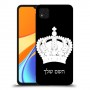 כתר מלכותי כיסוי מגן קשיח בעיצוב אישי עם השם שלך ל Xiaomi Redmi 9C יחידה אחת סקרין מובייל