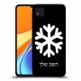שלג כיסוי מגן קשיח בעיצוב אישי עם השם שלך ל Xiaomi Redmi 9C יחידה אחת סקרין מובייל