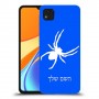 עכביש כיסוי מגן קשיח בעיצוב אישי עם השם שלך ל Xiaomi Redmi 9C יחידה אחת סקרין מובייל