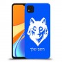 זאב כיסוי מגן קשיח בעיצוב אישי עם השם שלך ל Xiaomi Redmi 9C יחידה אחת סקרין מובייל