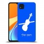 כינור כיסוי מגן קשיח בעיצוב אישי עם השם שלך ל Xiaomi Redmi 9C יחידה אחת סקרין מובייל