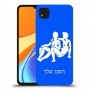 תאומים כיסוי מגן קשיח בעיצוב אישי עם השם שלך ל Xiaomi Redmi 9C יחידה אחת סקרין מובייל