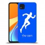 רץ כיסוי מגן קשיח בעיצוב אישי עם השם שלך ל Xiaomi Redmi 9C יחידה אחת סקרין מובייל