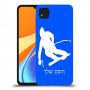 סקִי כיסוי מגן קשיח בעיצוב אישי עם השם שלך ל Xiaomi Redmi 9C יחידה אחת סקרין מובייל