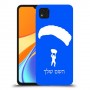 צניחה חופשית כיסוי מגן קשיח בעיצוב אישי עם השם שלך ל Xiaomi Redmi 9C יחידה אחת סקרין מובייל