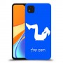 אימון ספורט - אישה כיסוי מגן קשיח בעיצוב אישי עם השם שלך ל Xiaomi Redmi 9C יחידה אחת סקרין מובייל
