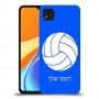 כדורעף - כדור כיסוי מגן קשיח בעיצוב אישי עם השם שלך ל Xiaomi Redmi 9C יחידה אחת סקרין מובייל
