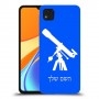 טלסקופ כיסוי מגן קשיח בעיצוב אישי עם השם שלך ל Xiaomi Redmi 9C יחידה אחת סקרין מובייל
