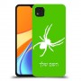 עכביש כיסוי מגן קשיח בעיצוב אישי עם השם שלך ל Xiaomi Redmi 9C יחידה אחת סקרין מובייל