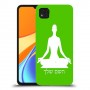 יוגה כיסוי מגן קשיח בעיצוב אישי עם השם שלך ל Xiaomi Redmi 9C יחידה אחת סקרין מובייל