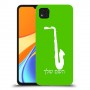 סקספון כיסוי מגן קשיח בעיצוב אישי עם השם שלך ל Xiaomi Redmi 9C יחידה אחת סקרין מובייל