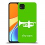 חצוצרה כיסוי מגן קשיח בעיצוב אישי עם השם שלך ל Xiaomi Redmi 9C יחידה אחת סקרין מובייל