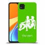 תאומים כיסוי מגן קשיח בעיצוב אישי עם השם שלך ל Xiaomi Redmi 9C יחידה אחת סקרין מובייל