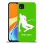 סקִי כיסוי מגן קשיח בעיצוב אישי עם השם שלך ל Xiaomi Redmi 9C יחידה אחת סקרין מובייל