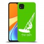 גלישת מפרש כיסוי מגן קשיח בעיצוב אישי עם השם שלך ל Xiaomi Redmi 9C יחידה אחת סקרין מובייל