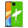 גלישה כיסוי מגן קשיח בעיצוב אישי עם השם שלך ל Xiaomi Redmi 9C יחידה אחת סקרין מובייל