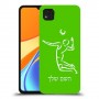 שחקן כדורעף כיסוי מגן קשיח בעיצוב אישי עם השם שלך ל Xiaomi Redmi 9C יחידה אחת סקרין מובייל