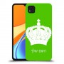כתר מלכותי כיסוי מגן קשיח בעיצוב אישי עם השם שלך ל Xiaomi Redmi 9C יחידה אחת סקרין מובייל