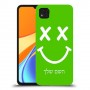 סמיילי כיסוי מגן קשיח בעיצוב אישי עם השם שלך ל Xiaomi Redmi 9C יחידה אחת סקרין מובייל