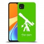 טלסקופ כיסוי מגן קשיח בעיצוב אישי עם השם שלך ל Xiaomi Redmi 9C יחידה אחת סקרין מובייל