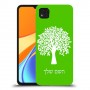 עץ כיסוי מגן קשיח בעיצוב אישי עם השם שלך ל Xiaomi Redmi 9C יחידה אחת סקרין מובייל