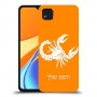 עקרב כיסוי מגן קשיח בעיצוב אישי עם השם שלך ל Xiaomi Redmi 9C יחידה אחת סקרין מובייל