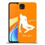 סקִי כיסוי מגן קשיח בעיצוב אישי עם השם שלך ל Xiaomi Redmi 9C יחידה אחת סקרין מובייל