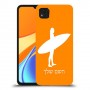 גלישה כיסוי מגן קשיח בעיצוב אישי עם השם שלך ל Xiaomi Redmi 9C יחידה אחת סקרין מובייל