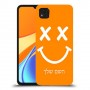 סמיילי כיסוי מגן קשיח בעיצוב אישי עם השם שלך ל Xiaomi Redmi 9C יחידה אחת סקרין מובייל