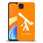 טלסקופ כיסוי מגן קשיח בעיצוב אישי עם השם שלך ל Xiaomi Redmi 9C יחידה אחת סקרין מובייל