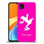 צפרדע טרופית כיסוי מגן קשיח בעיצוב אישי עם השם שלך ל Xiaomi Redmi 9C יחידה אחת סקרין מובייל
