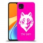 זאב כיסוי מגן קשיח בעיצוב אישי עם השם שלך ל Xiaomi Redmi 9C יחידה אחת סקרין מובייל
