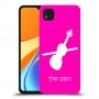 כינור כיסוי מגן קשיח בעיצוב אישי עם השם שלך ל Xiaomi Redmi 9C יחידה אחת סקרין מובייל