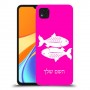 דגים כיסוי מגן קשיח בעיצוב אישי עם השם שלך ל Xiaomi Redmi 9C יחידה אחת סקרין מובייל