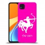 קשת כיסוי מגן קשיח בעיצוב אישי עם השם שלך ל Xiaomi Redmi 9C יחידה אחת סקרין מובייל