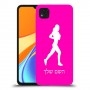 ג'וגלין - אישה כיסוי מגן קשיח בעיצוב אישי עם השם שלך ל Xiaomi Redmi 9C יחידה אחת סקרין מובייל