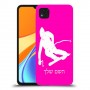סקִי כיסוי מגן קשיח בעיצוב אישי עם השם שלך ל Xiaomi Redmi 9C יחידה אחת סקרין מובייל