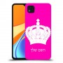 כתר מלכותי כיסוי מגן קשיח בעיצוב אישי עם השם שלך ל Xiaomi Redmi 9C יחידה אחת סקרין מובייל