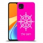 הגה - קפטן - ים כיסוי מגן קשיח בעיצוב אישי עם השם שלך ל Xiaomi Redmi 9C יחידה אחת סקרין מובייל