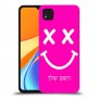 סמיילי כיסוי מגן קשיח בעיצוב אישי עם השם שלך ל Xiaomi Redmi 9C יחידה אחת סקרין מובייל