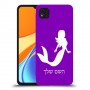 בת הים כיסוי מגן קשיח בעיצוב אישי עם השם שלך ל Xiaomi Redmi 9C יחידה אחת סקרין מובייל