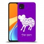 טלה כיסוי מגן קשיח בעיצוב אישי עם השם שלך ל Xiaomi Redmi 9C יחידה אחת סקרין מובייל