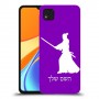 סמוראי כיסוי מגן קשיח בעיצוב אישי עם השם שלך ל Xiaomi Redmi 9C יחידה אחת סקרין מובייל