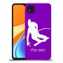 סקִי כיסוי מגן קשיח בעיצוב אישי עם השם שלך ל Xiaomi Redmi 9C יחידה אחת סקרין מובייל