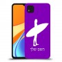 גלישה כיסוי מגן קשיח בעיצוב אישי עם השם שלך ל Xiaomi Redmi 9C יחידה אחת סקרין מובייל