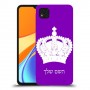 כתר מלכותי כיסוי מגן קשיח בעיצוב אישי עם השם שלך ל Xiaomi Redmi 9C יחידה אחת סקרין מובייל
