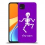 שלד כיסוי מגן קשיח בעיצוב אישי עם השם שלך ל Xiaomi Redmi 9C יחידה אחת סקרין מובייל