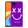 סמיילי כיסוי מגן קשיח בעיצוב אישי עם השם שלך ל Xiaomi Redmi 9C יחידה אחת סקרין מובייל