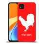 תרנגול כיסוי מגן קשיח בעיצוב אישי עם השם שלך ל Xiaomi Redmi 9C יחידה אחת סקרין מובייל