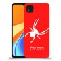 עכביש כיסוי מגן קשיח בעיצוב אישי עם השם שלך ל Xiaomi Redmi 9C יחידה אחת סקרין מובייל